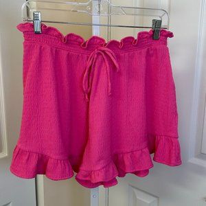Last Chance Before Donating on 12/1! BAR III Hot Pink Flirty Shorts